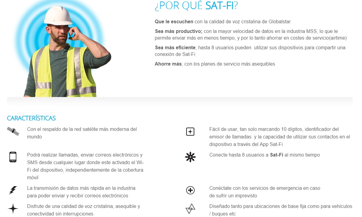 Global Star Sat Fi en venta en Mexico
